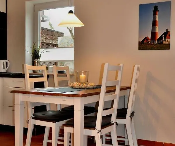 公寓 Haus Wattwurm - Seestern